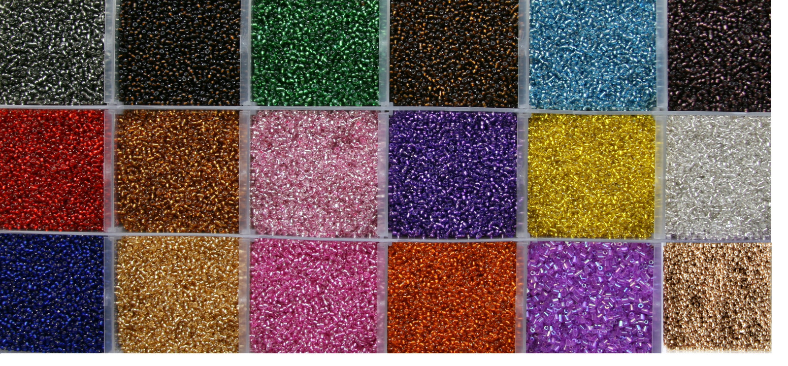 15g / 1000pcs Jewelry Making 84 kinds around 2mm Glass Seed beads (1–28 kinds)