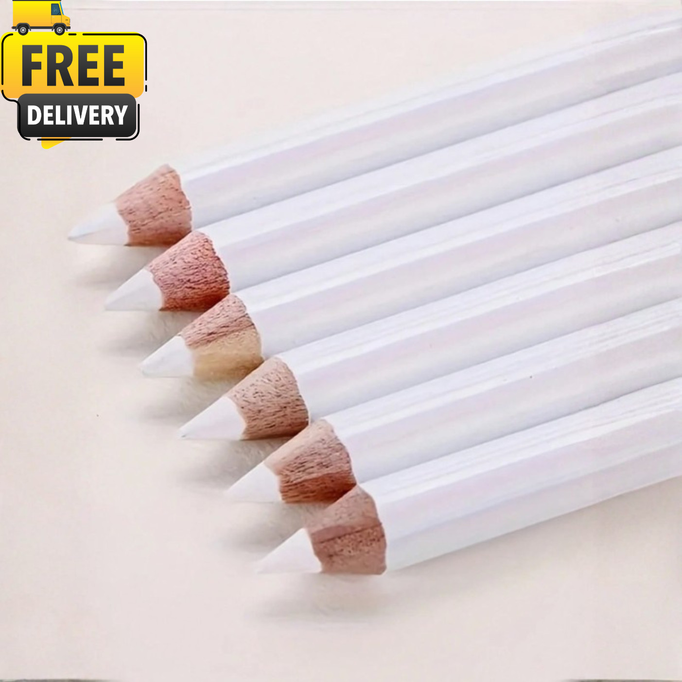 White Wood Marker Pen Marking Pencil Tailor Chalk Sewing Knitting Tool 1-12 pcs