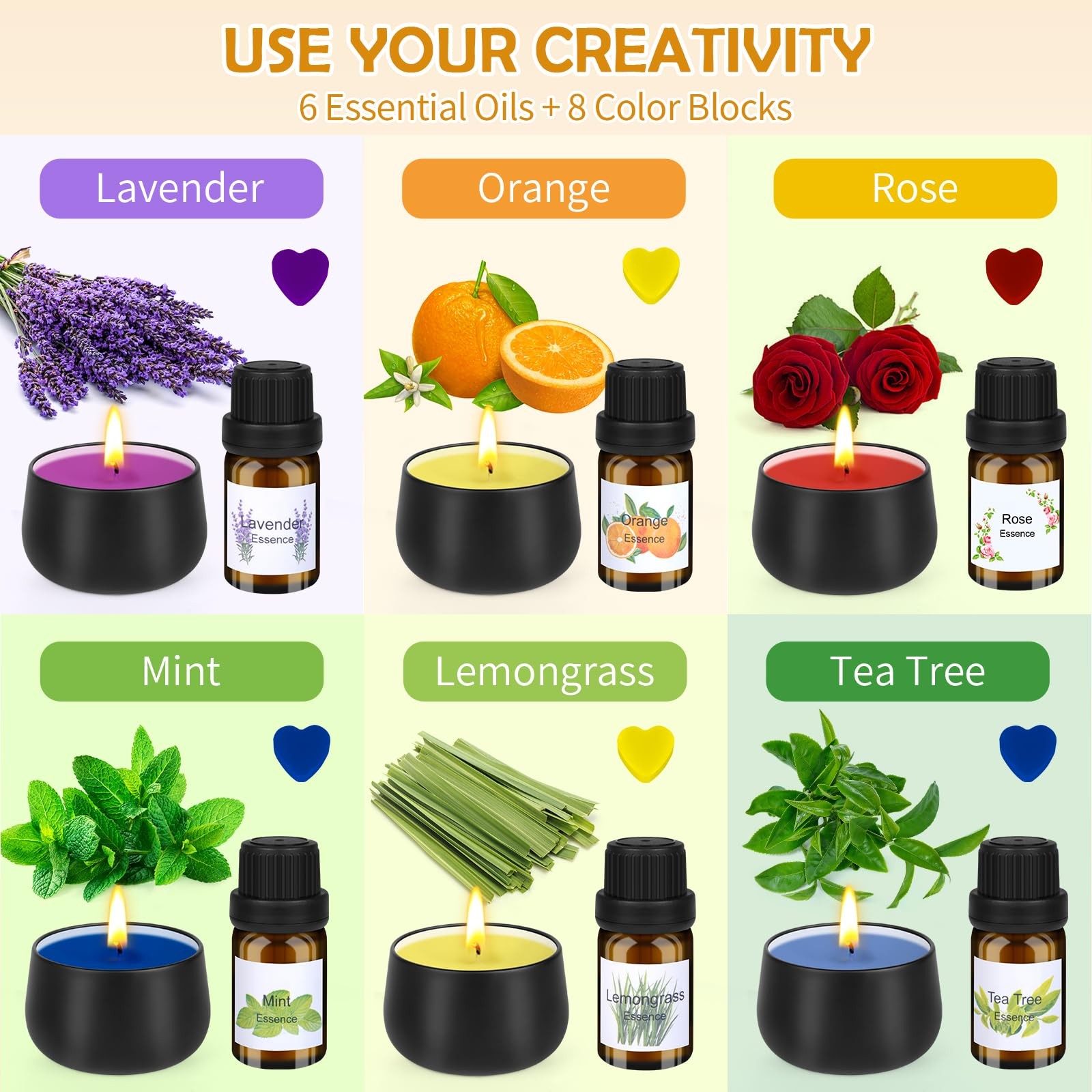 Candle Making Kit with Wax Melter, DIY Soy Candles Making Supplies for Adults…