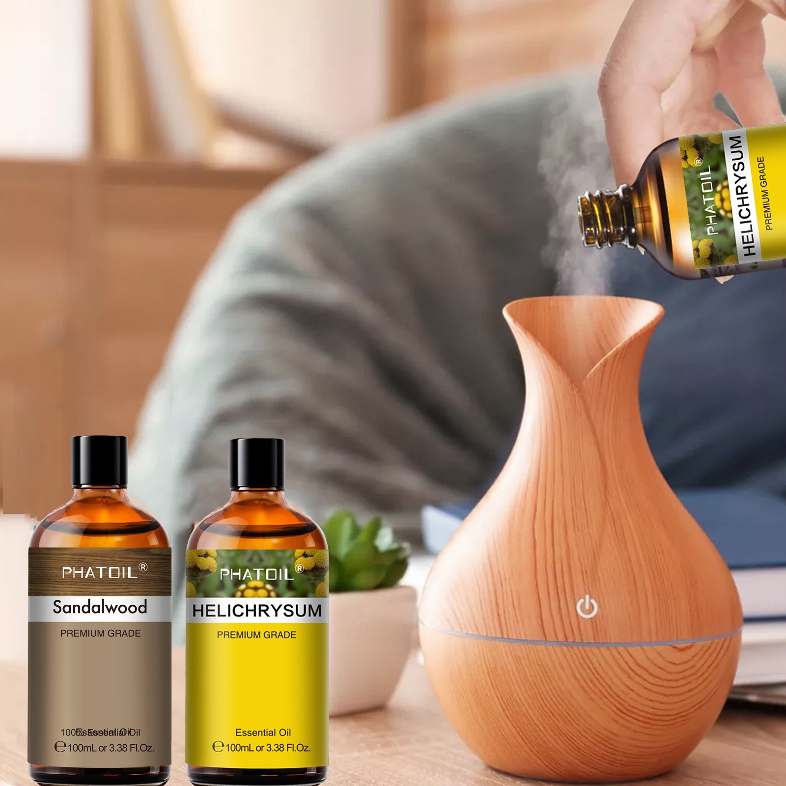 10ml,30ml,100ml Essential Oils Fragrance -Therapeutic Grade-100% Pure & Natural