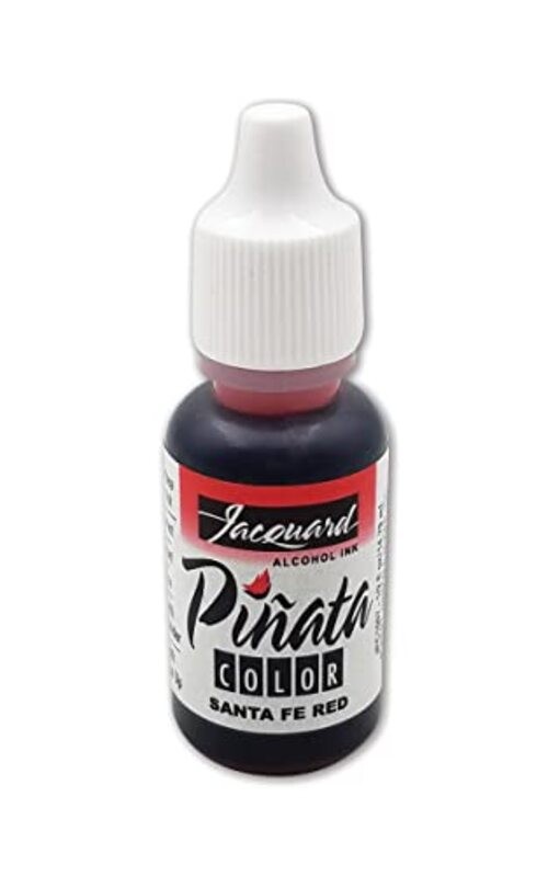 Pinata Alcohol Ink – – Professional and Versatile Ink 1/2 fl oz Santa Fe Red