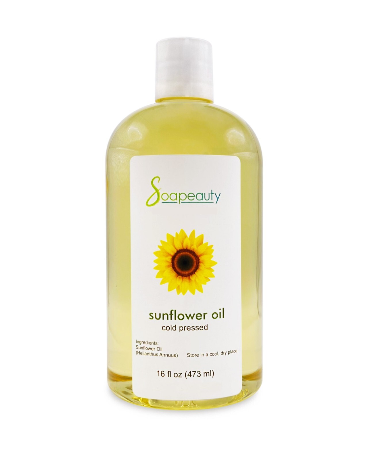 SUNFLOWER OIL HIGH OLEIC carrier cold pressed natural 100% pure 2 OZ TO 7 LBS