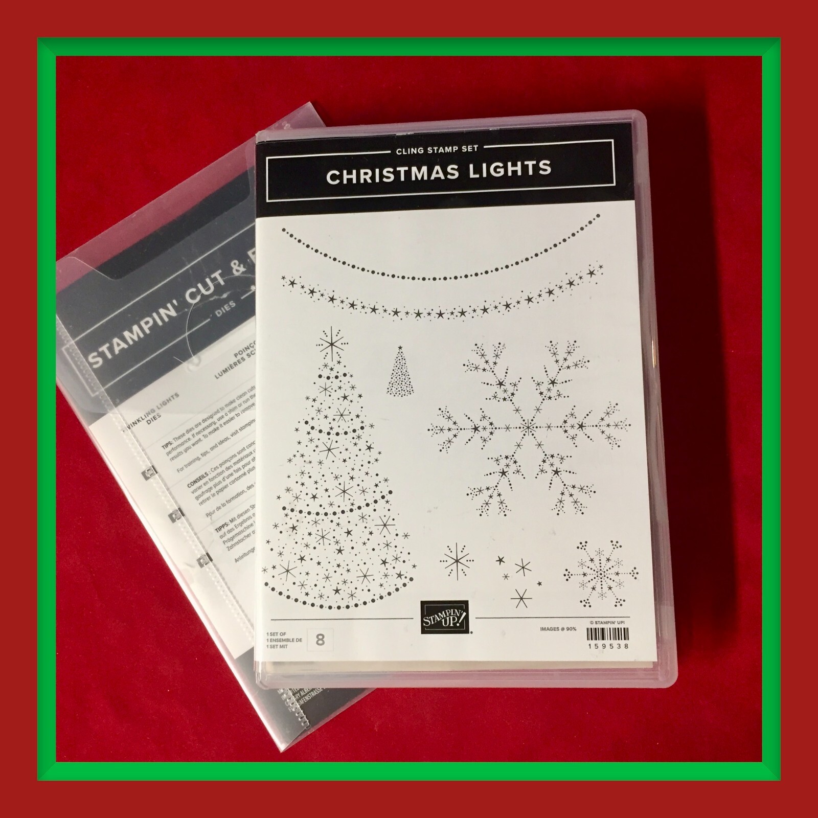 Stampin’ Up! CHRISTMAS LIGHTS & TWINKLING LIGHTS Dies #272