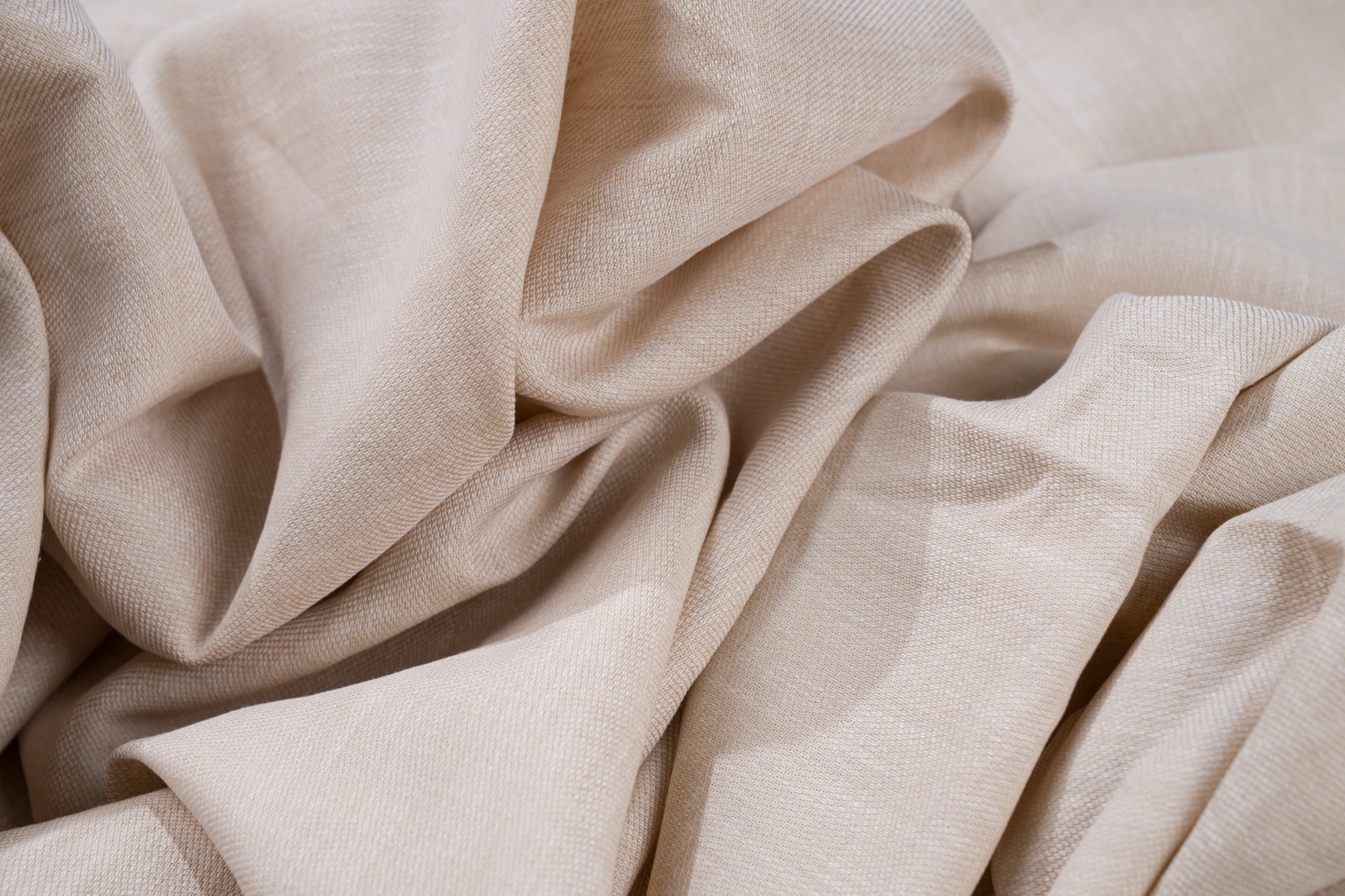 Luxury 100% Linen Trouser Fabric Ecru Beige 210g 1.6m For Bespoke Summer Pants
