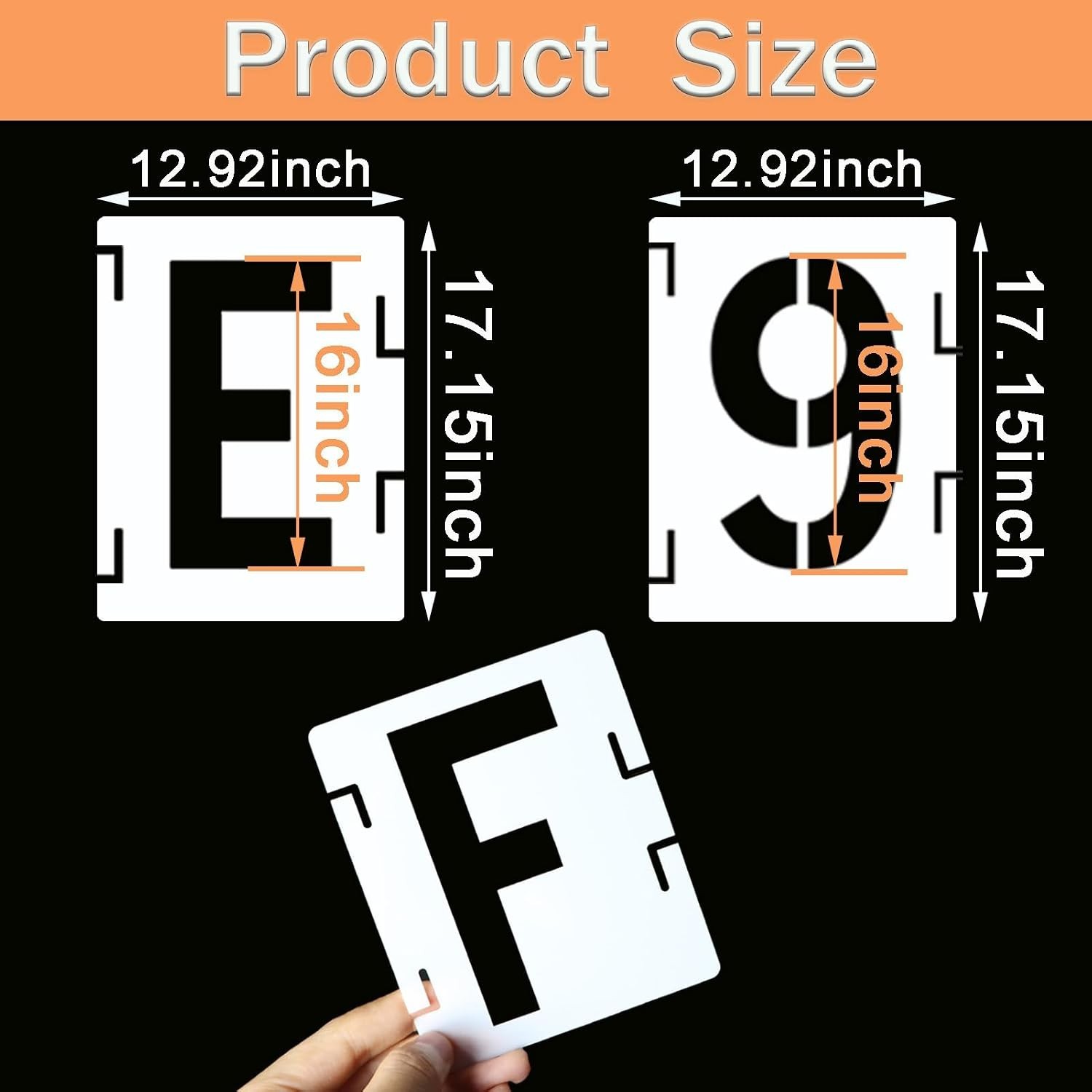 Eco-Friendly PET Material Craft Stencils for DIY Projects