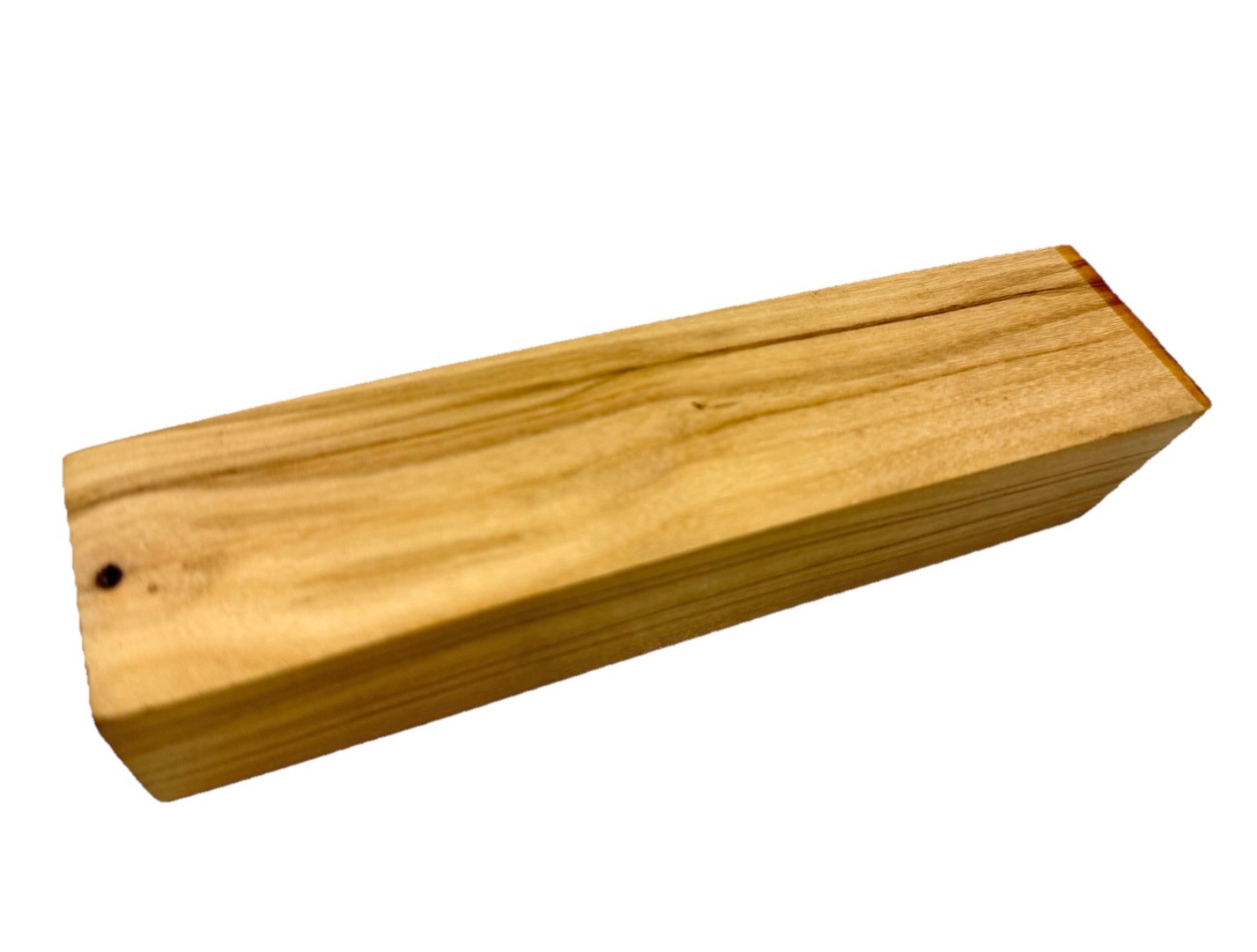 Wild Olivewood blank 1-3/8″ x 1-3/8″ x 6″ dried (n73) See Description