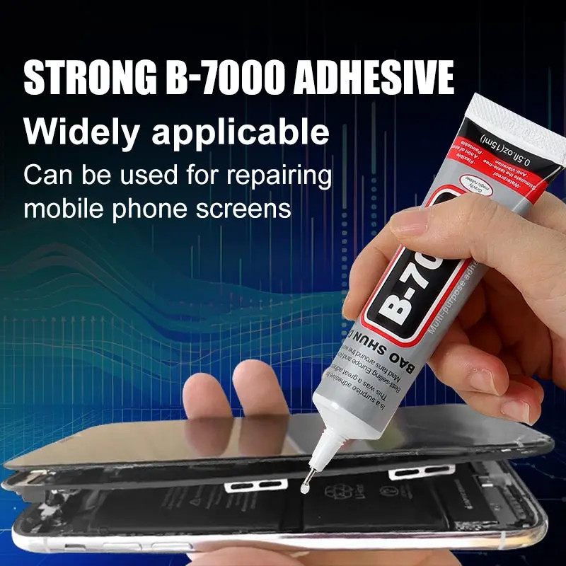 B7000 Mobile Phone Screen High-Strength Waterproof Adhesive, Universal Phone Gla