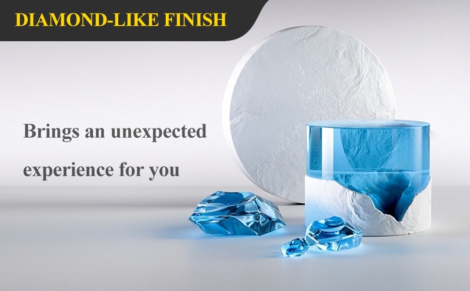 TAKIMO 1 Gallon 3×UV Resistant Resin Kit,No Bubble & Crystal Clear Epoxy Resin