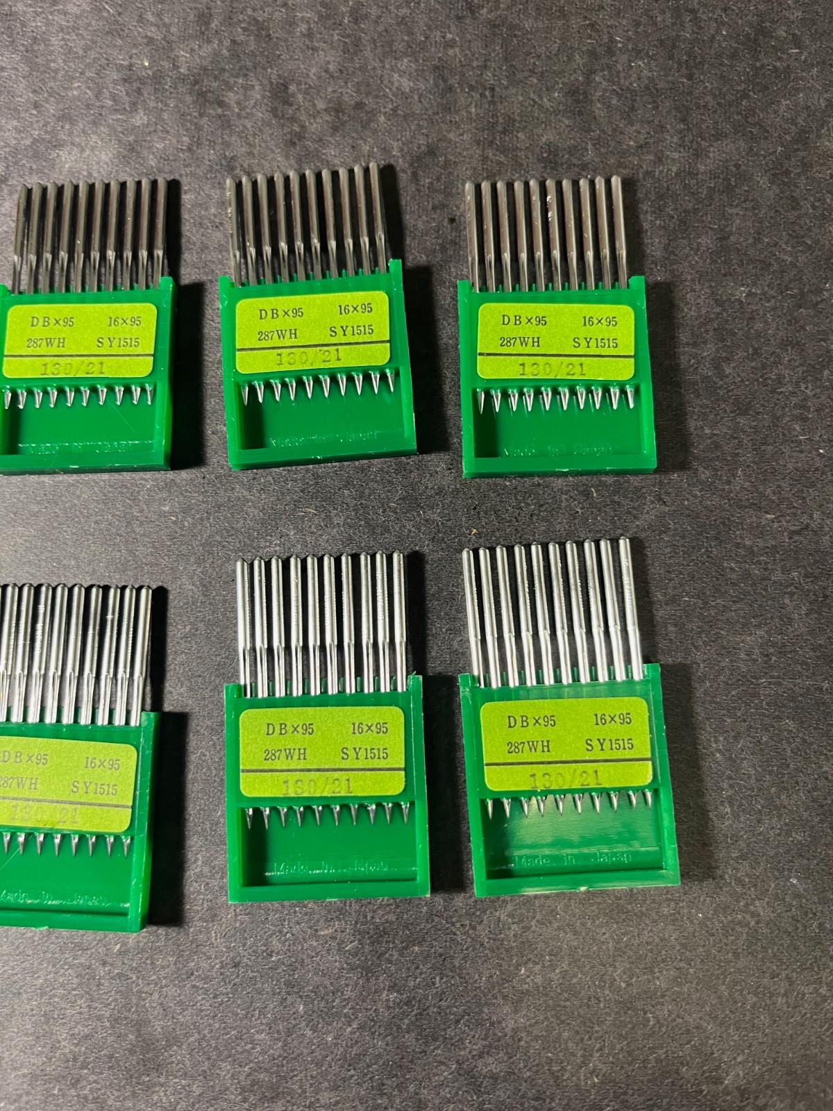(100)-Organ Sewing Machine Needles**DBx95**16×95**287WH**SY1515**Size:130/21