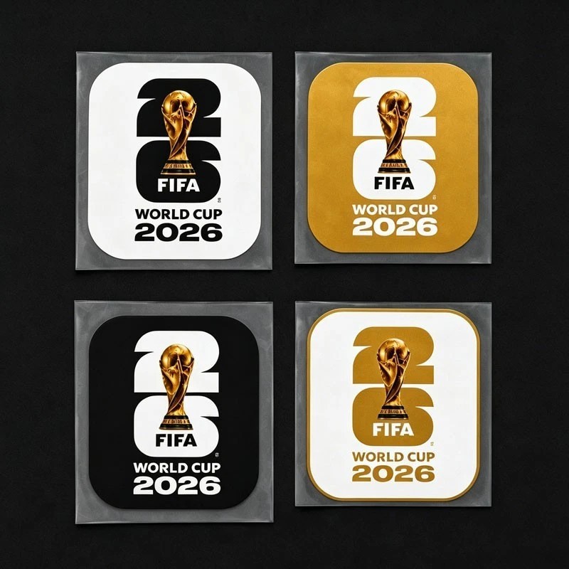 4Pack 2026 FIFA World Cup Mexico USA Canada PVC Patch Badge Set For Fans Gifts