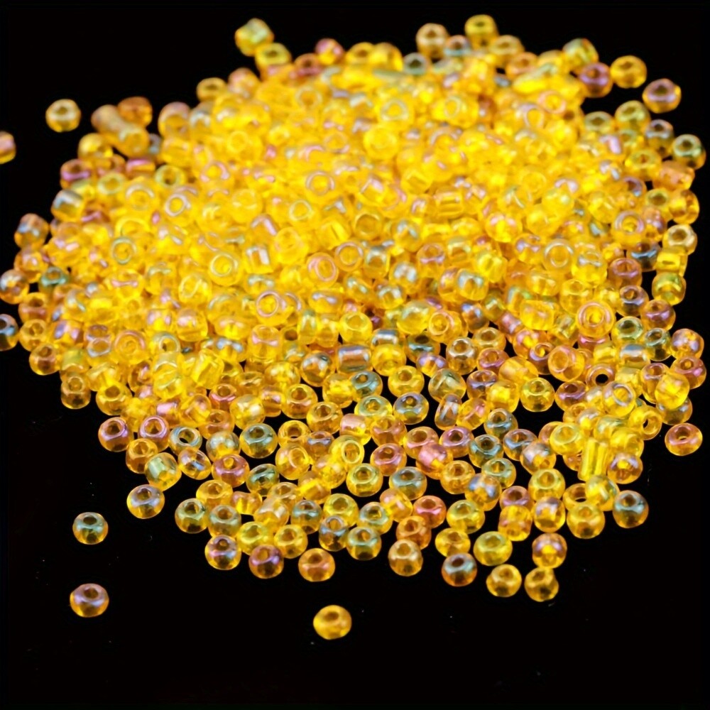 20 color 2mm Cezch 1000pcs Clear AB Colorful Glass Beads Loose Seedbeads for diy