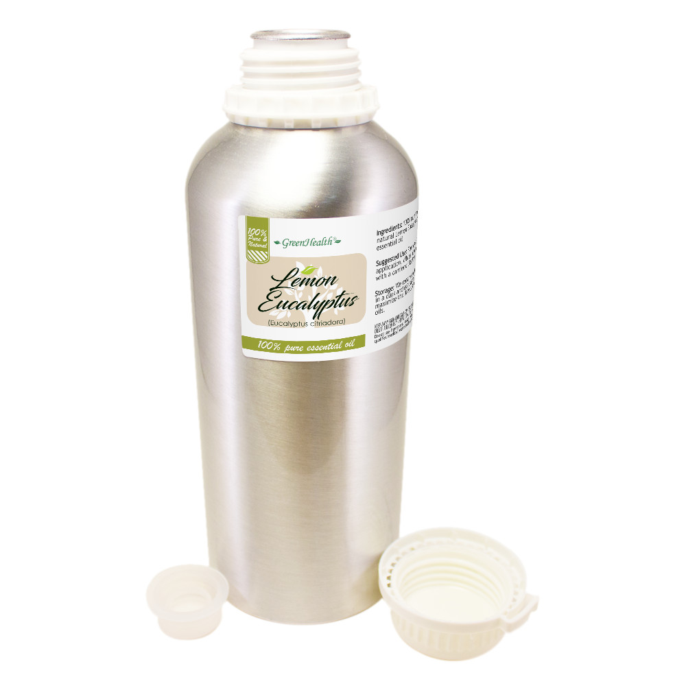 32 fl oz Lemon Eucalyptus Essential Oil (100% Pure & Natural) in Aluminum Bottle