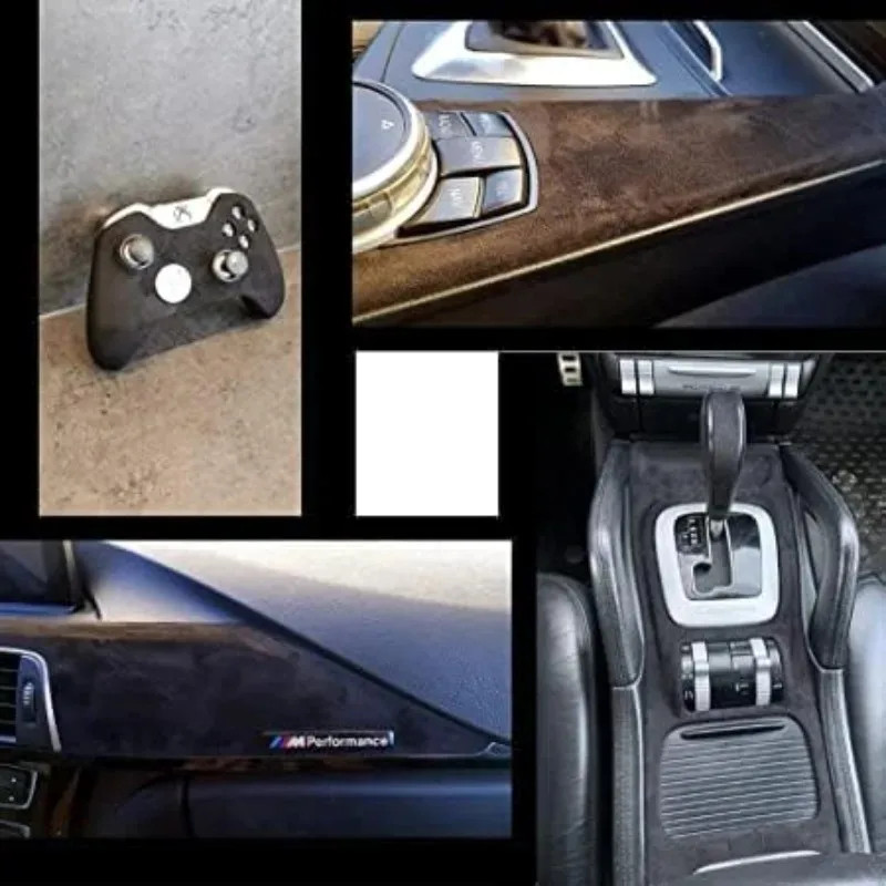 Self-Adhesive Suede Fabric for Car Upholstery Modification Door Panel Repair Pat
