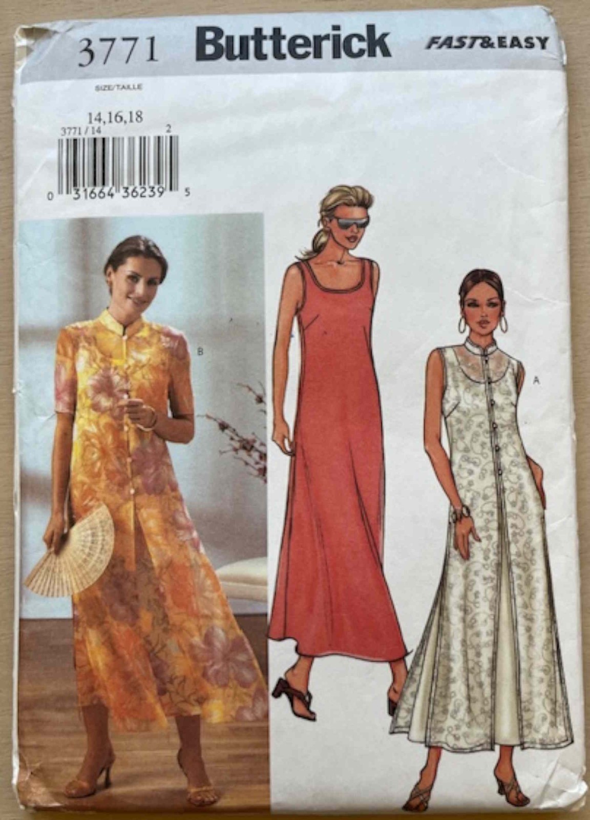 Butterick 3771-6014 Sewing Patterns 4 Designer patterns-see Description