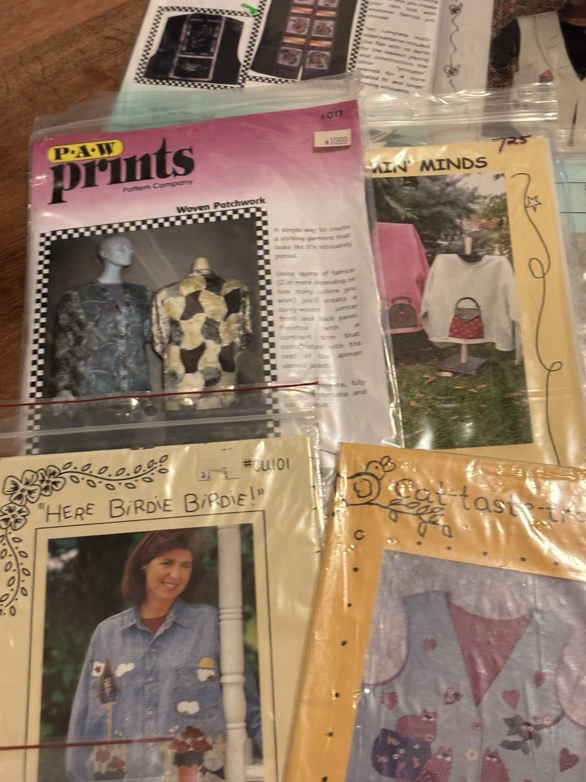 Wholesale Lot X 36 Patterns All Sizes Vests Clothing Country Homespun Cottage (2