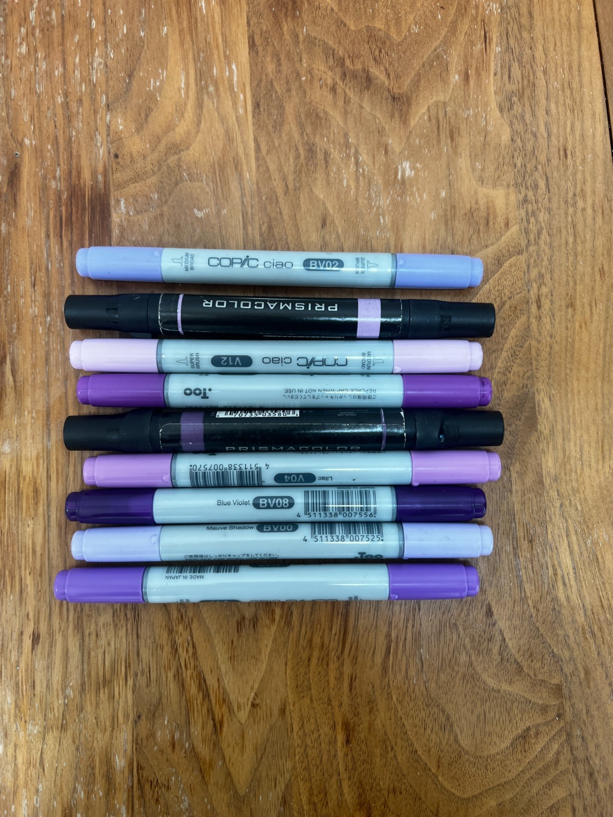 Copic Sketch Markers, Copic Ciao Markers, Prismacolor Premier Markers LOT 116 pc