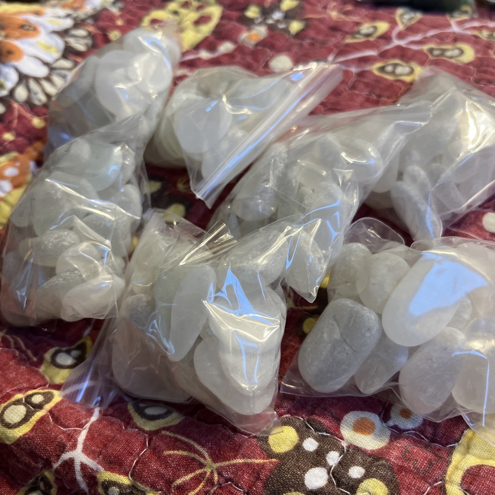 White Seaglass Lot Bonaire 2.4-2.9oz You Will Receive 1 Baggie 3.5”X2.5” Similar