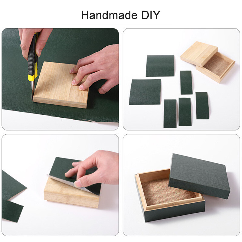 Leather Repair Kit Self-Adhesive Patch for Car Seat Sofa Clothing Jackets US