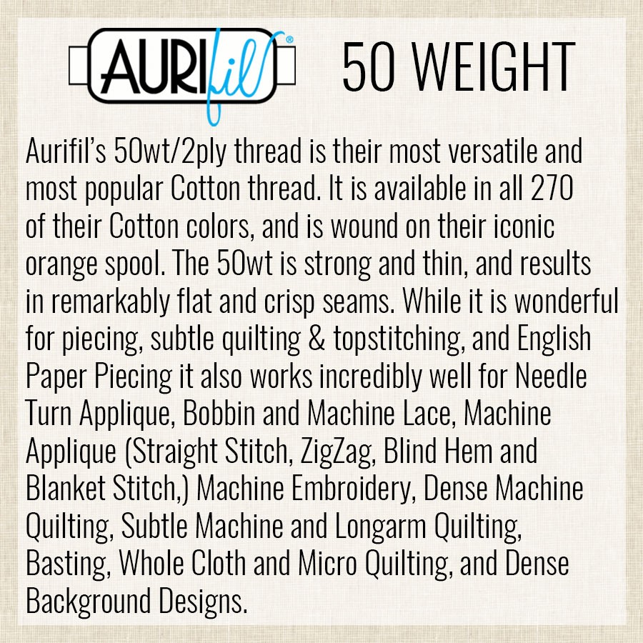 Spring Green – Variegated 3320 | 50wt Large Spool 1300M / 1422Y | Aurifil
