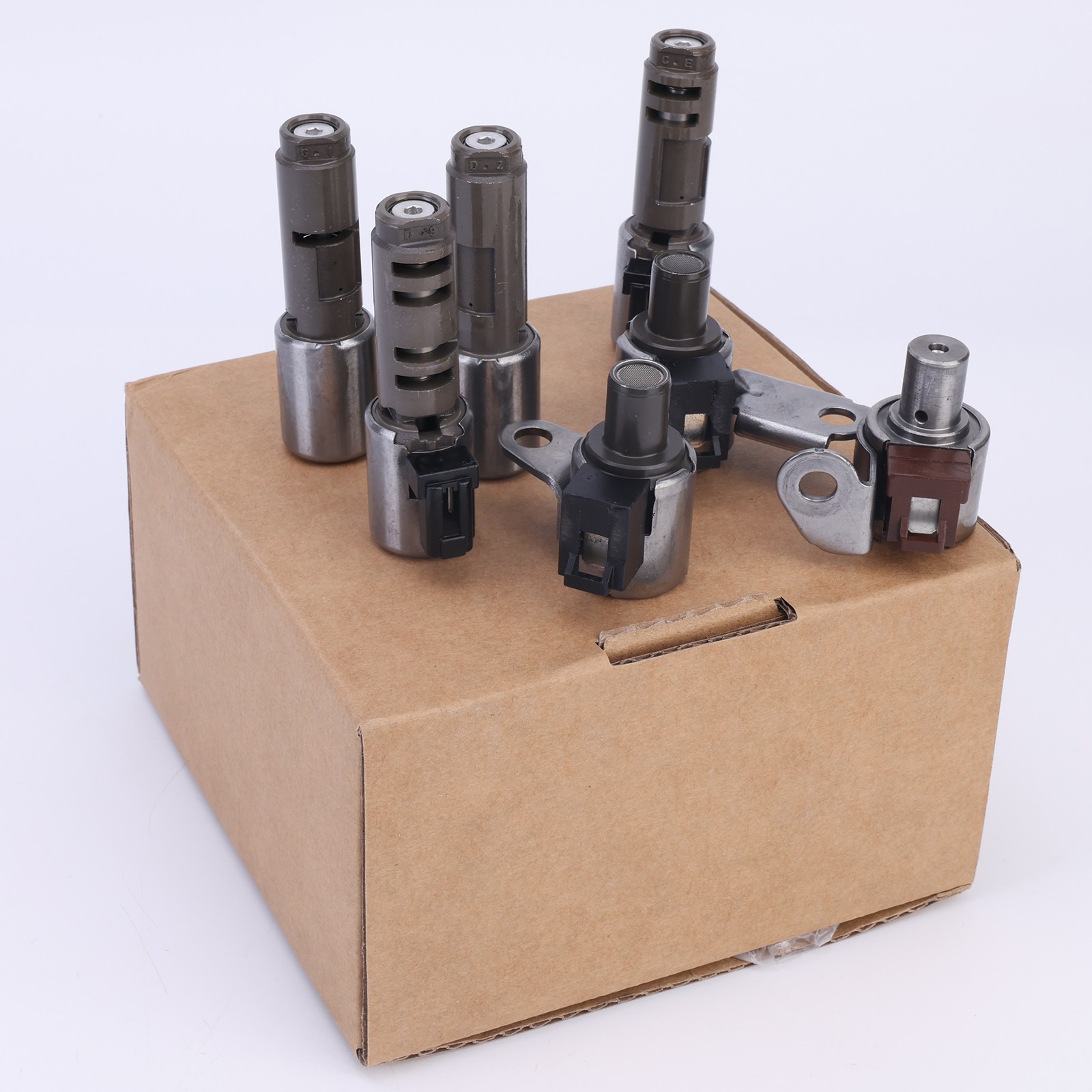 7Pcs Transmission Solenoid Block Control Unit For Toyota Alphard Camry RAV4