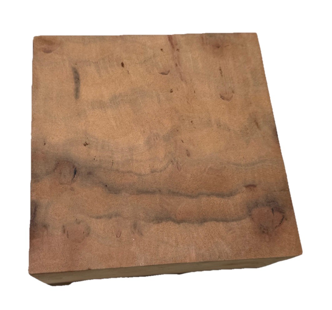 Camphor burl Wood Bowl turning blank 6-7/8” x 6-7/8” x 2-3/4” (z43) air-dried