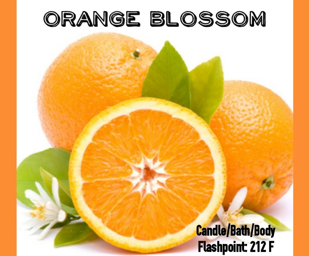 16oz Candle Science ORANGE BLOSSOM Candle Soap Making Fragrance Oil