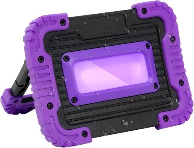 Rechargeable Black Light, Battery Powered Blacklight, Cordless 395Nm UV Black Li
