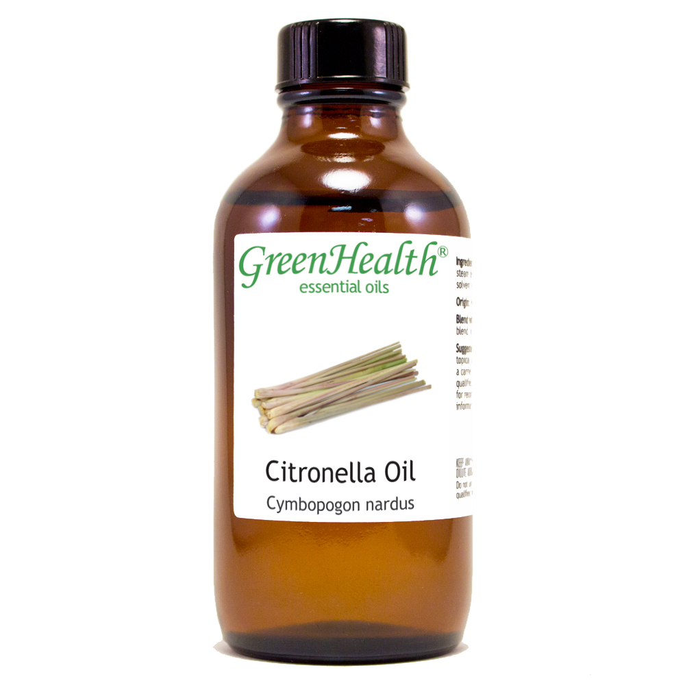 4 fl oz Citronella Essential Oil (100% Pure & Natural) – GreenHealth