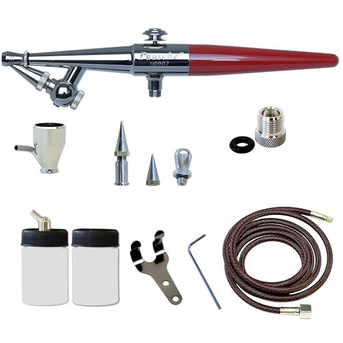 Single Action Siphon Feed Airbrush .45 .65 1.05mm Heads Pattern