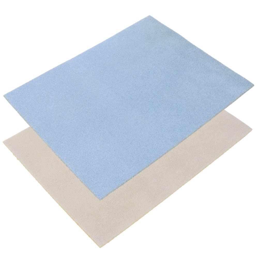 2Pcs Wrinkle Resistant Bead Mats for Jewelry Making with Soft Polyester Texture