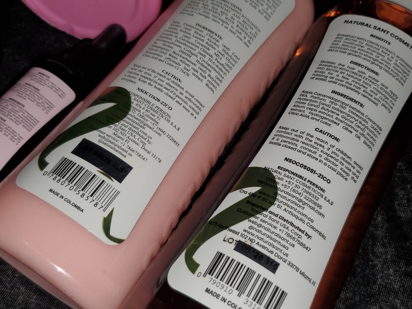 Natural Sant Complete Hair Growth & Repair Set – Revitalizing Onion, Rosemary &