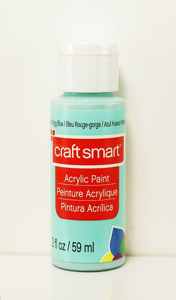 Craft Smart Acrylic Paint 2 Fl.oz. 1 2 Fl Oz (Pack of 1), Robbins Egg Blue