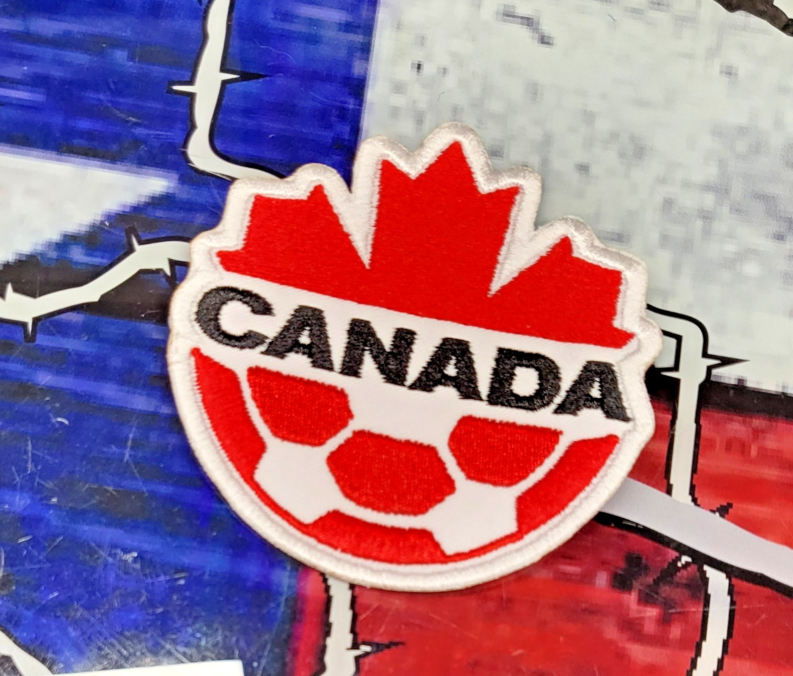 EMBROIDERED FIFA CANADA PATCH (Please Read Ad)