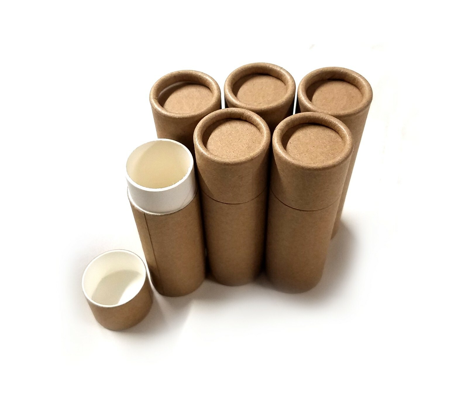 Empty Cardboard Deodorant Containers – Naturally BPA Free, Biodegradable:1-2-3oz