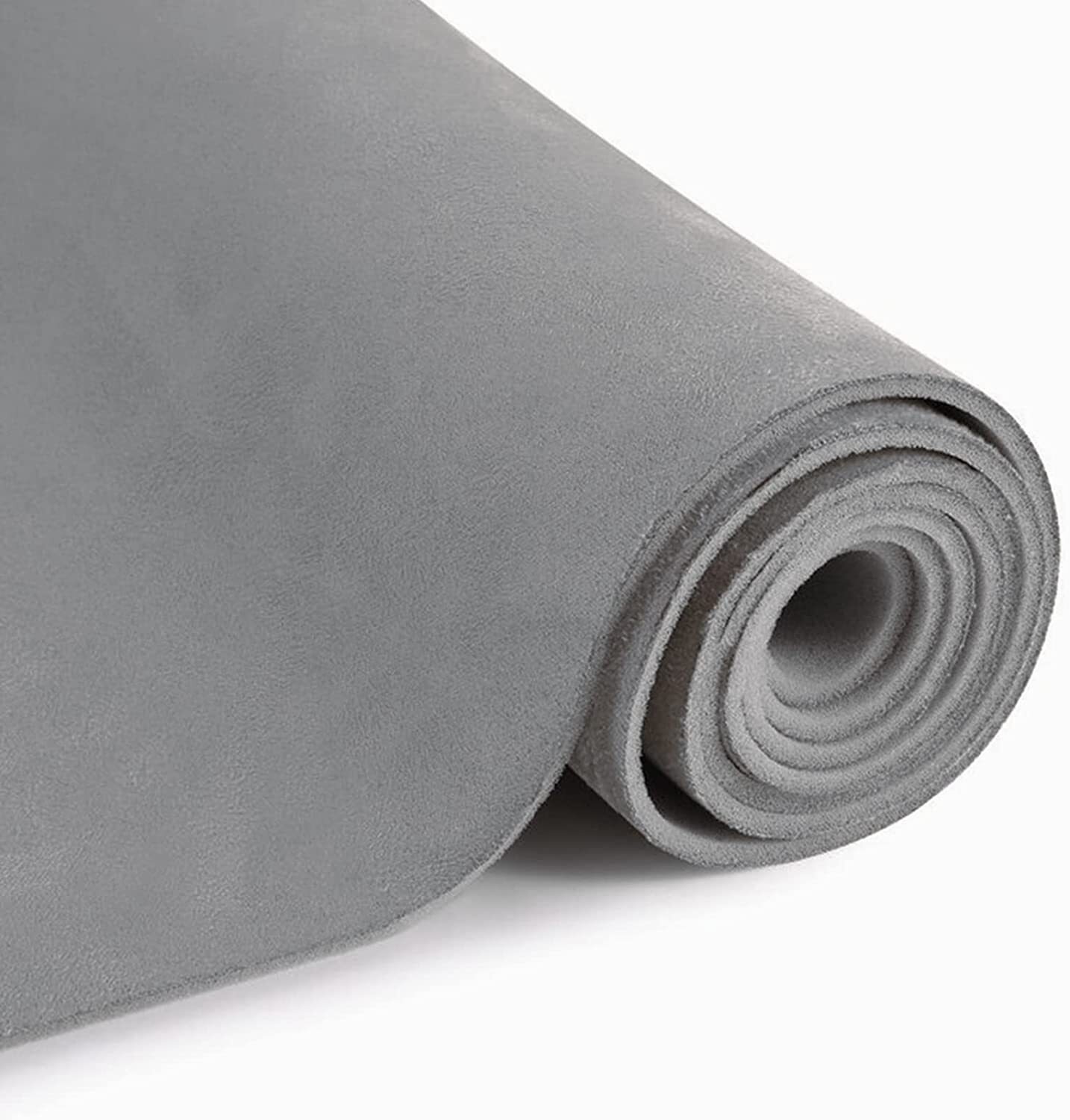 1/8″ Thick Suede Headliner Fabric Foam Back Auto Roof Repair Upholstery Material