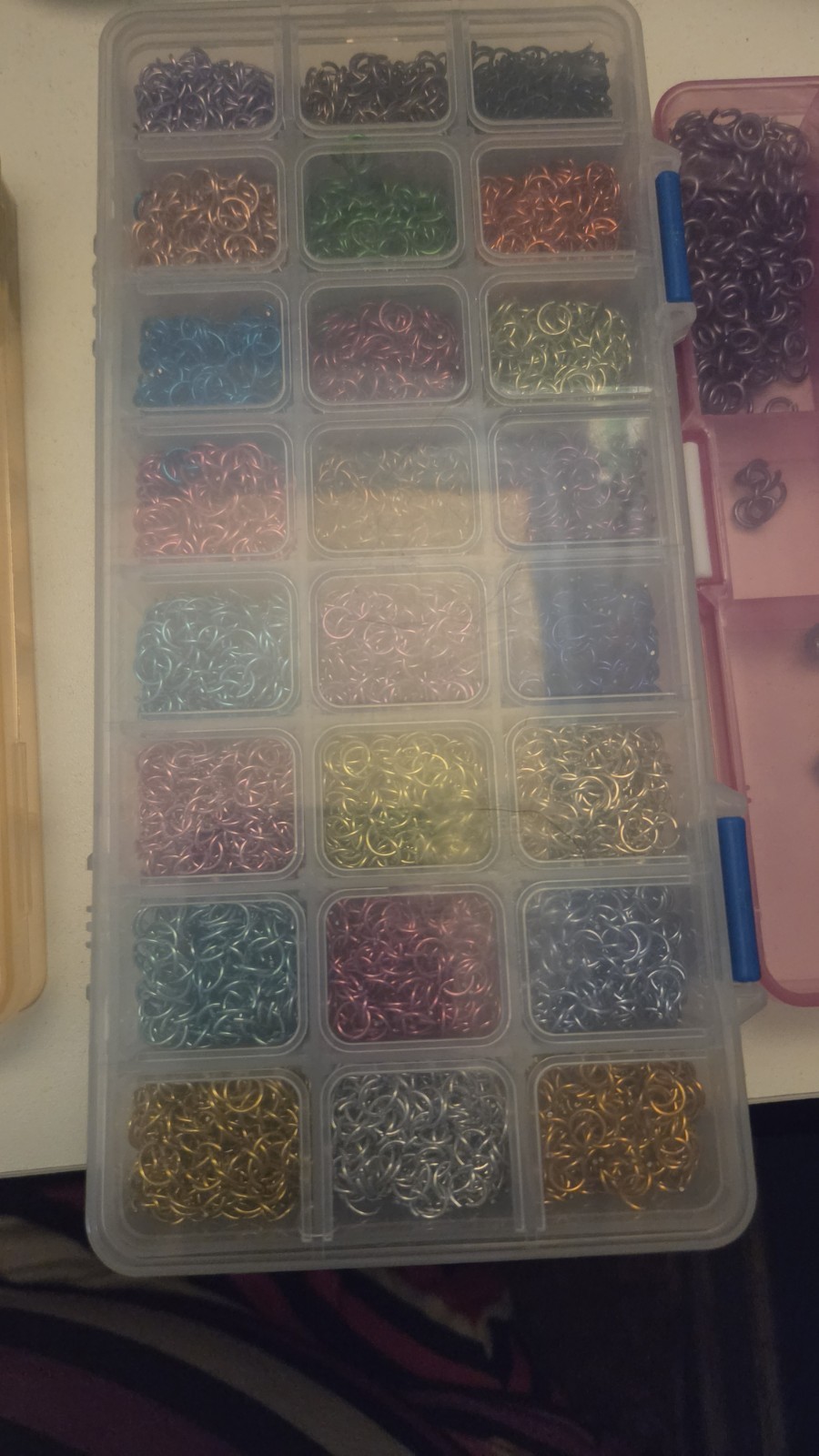 CRAFT LOT! Weave Got Maille Jump Rings Assortment, Aluminum Stainless Assorted