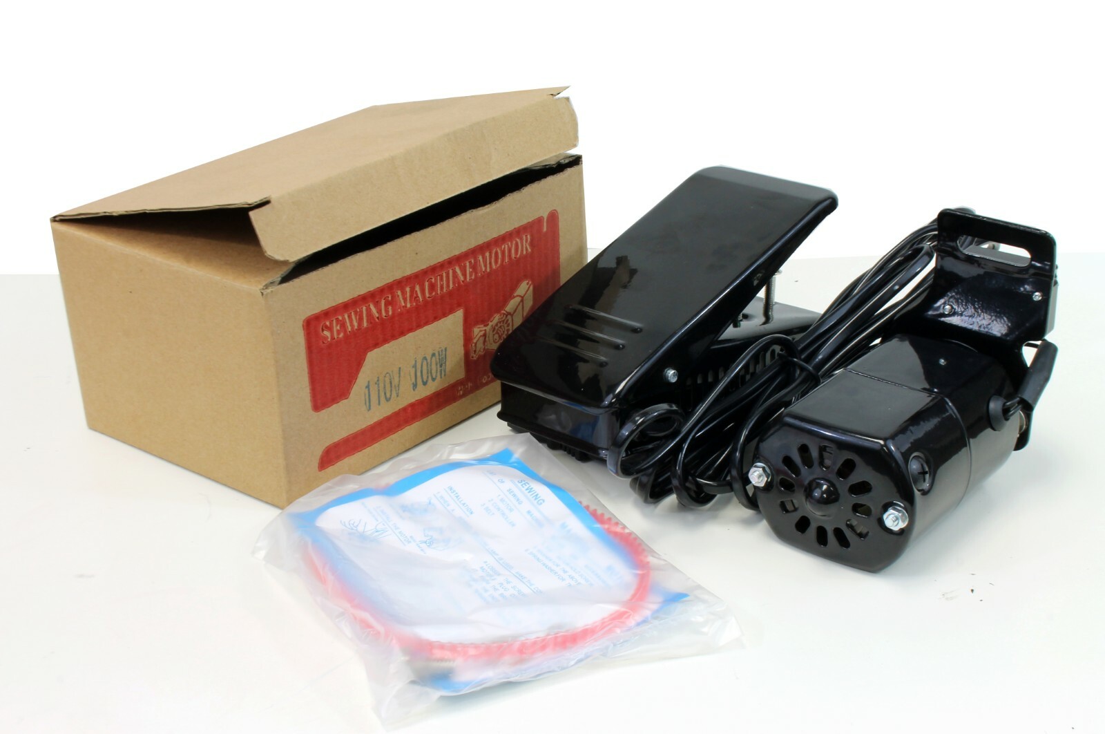 1.0 Amps Home Sewing Machine Motor Foot Pedal Singer 110V 100W HA1 15 66 99K