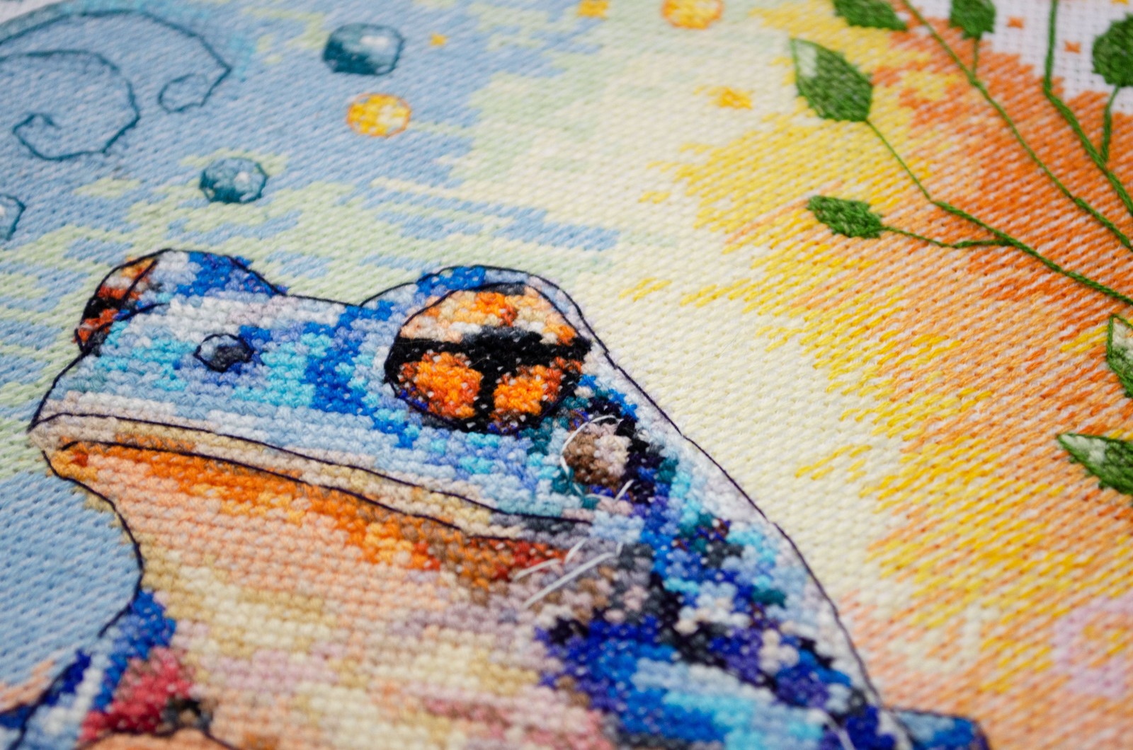 Cross-stitch kit – Water`s Shimmer AH-272