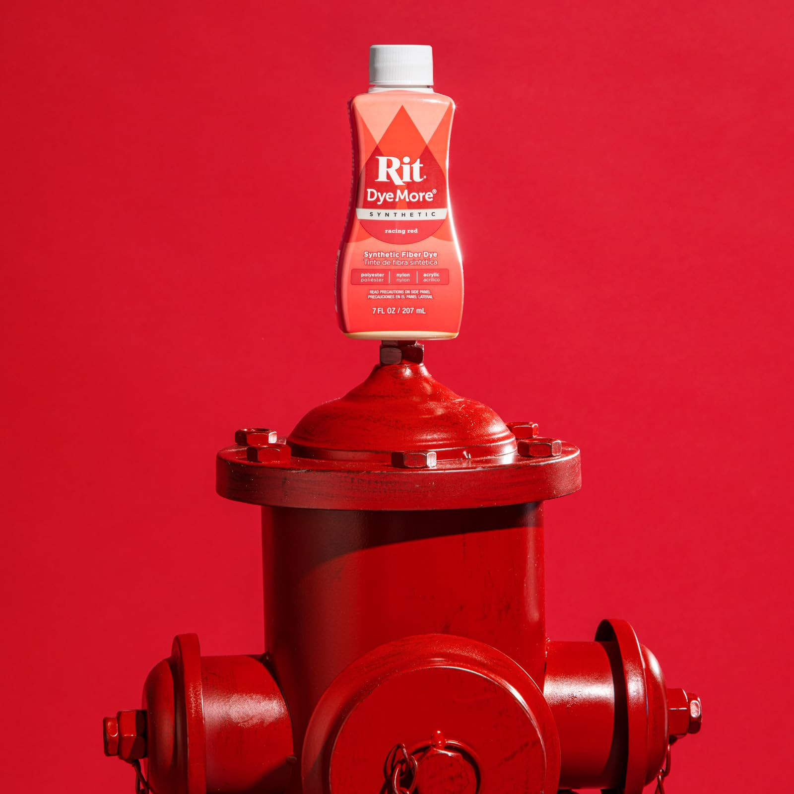 Rit DyeMore Advanced Liquid Dye Racing Red for Synthetic Fabrics 7 Fl Oz