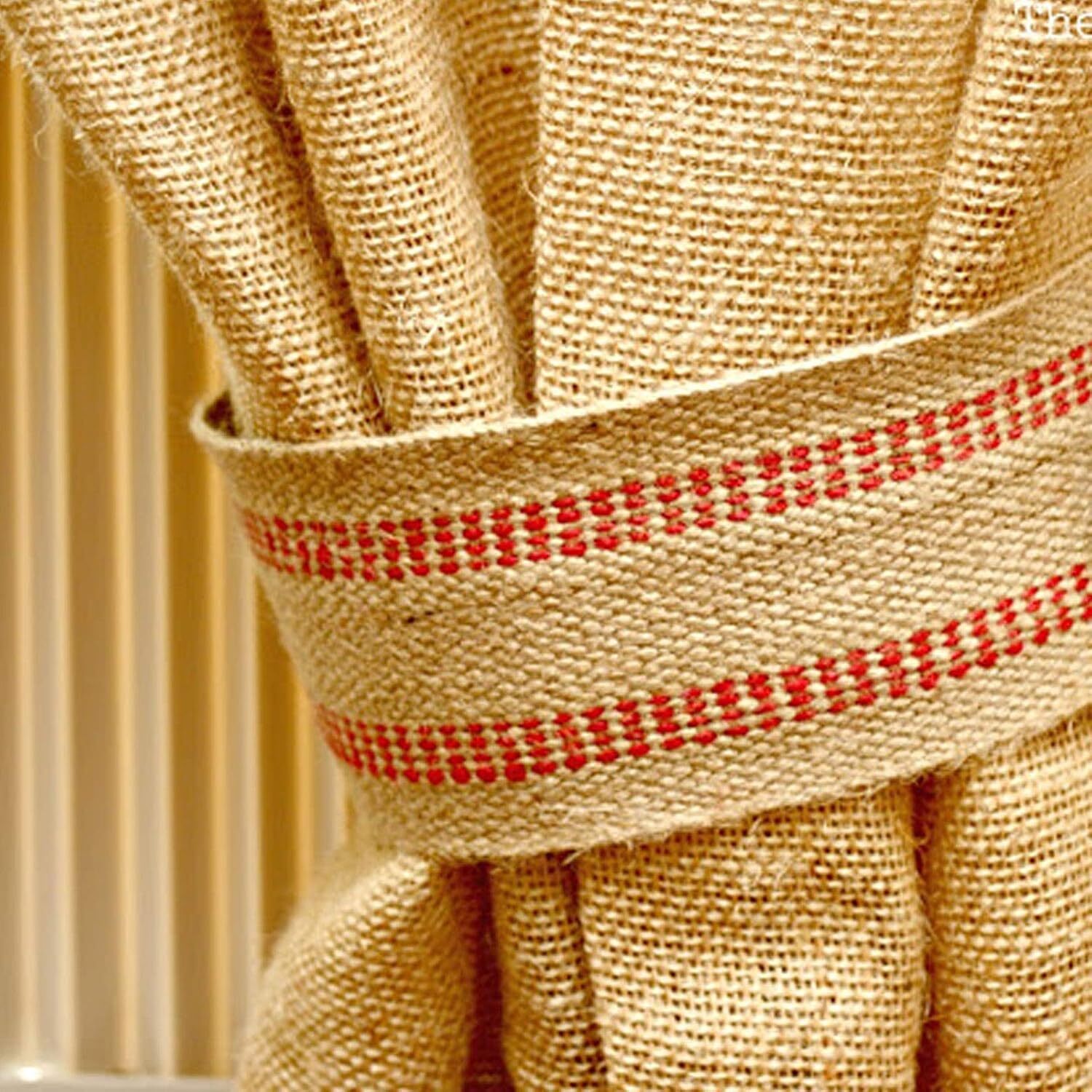 3.5″x10Yd Upholstery Jute Webbing Thickened Jute Chair Webbing Furniture Webbing