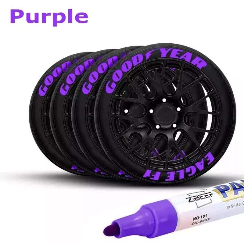 Waterproof Permanent Paint Marker Pen Car Tyre Tire Tread Rubber Metal pen Toyo