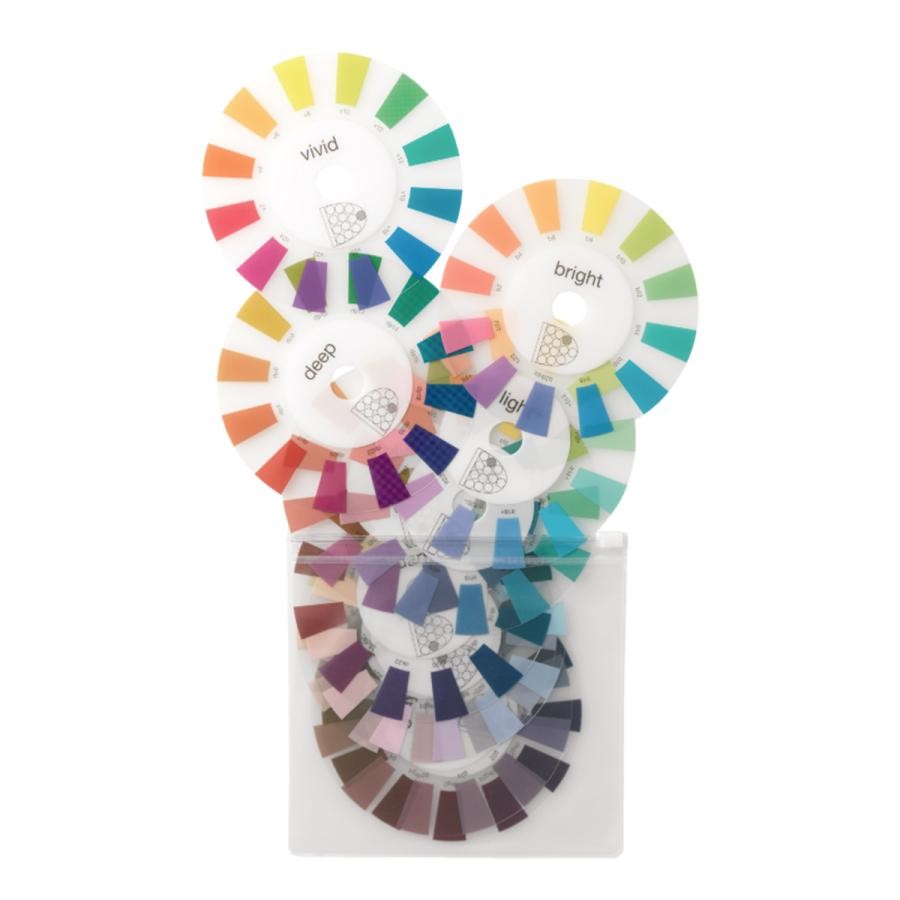 Japanese PCCS Color Tone Circle 11 Transparent Discs 132 Colors Japan