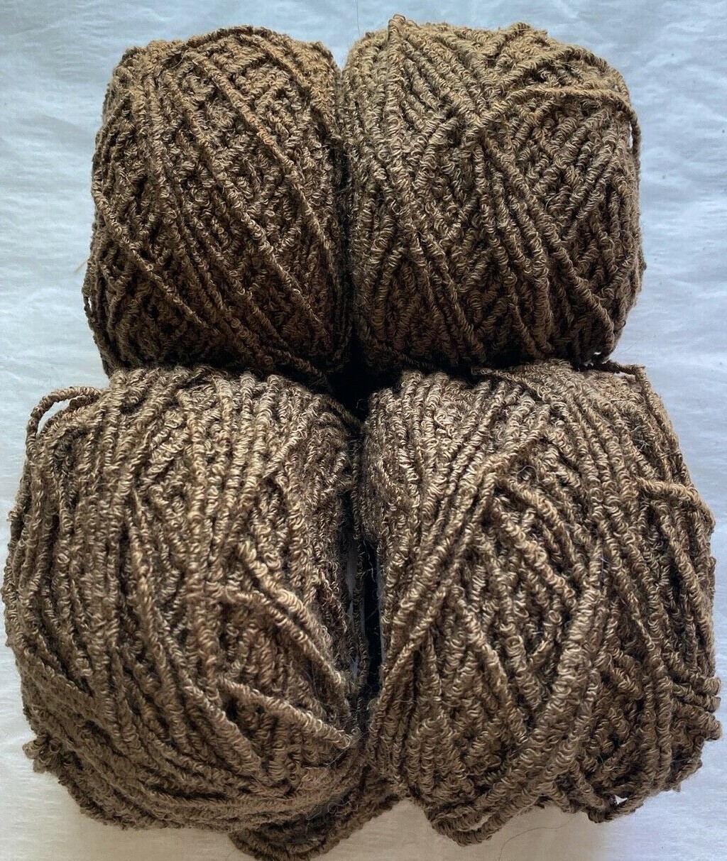 Private Label 100 Yards Viscose Taupe Brown Worsted Yarn