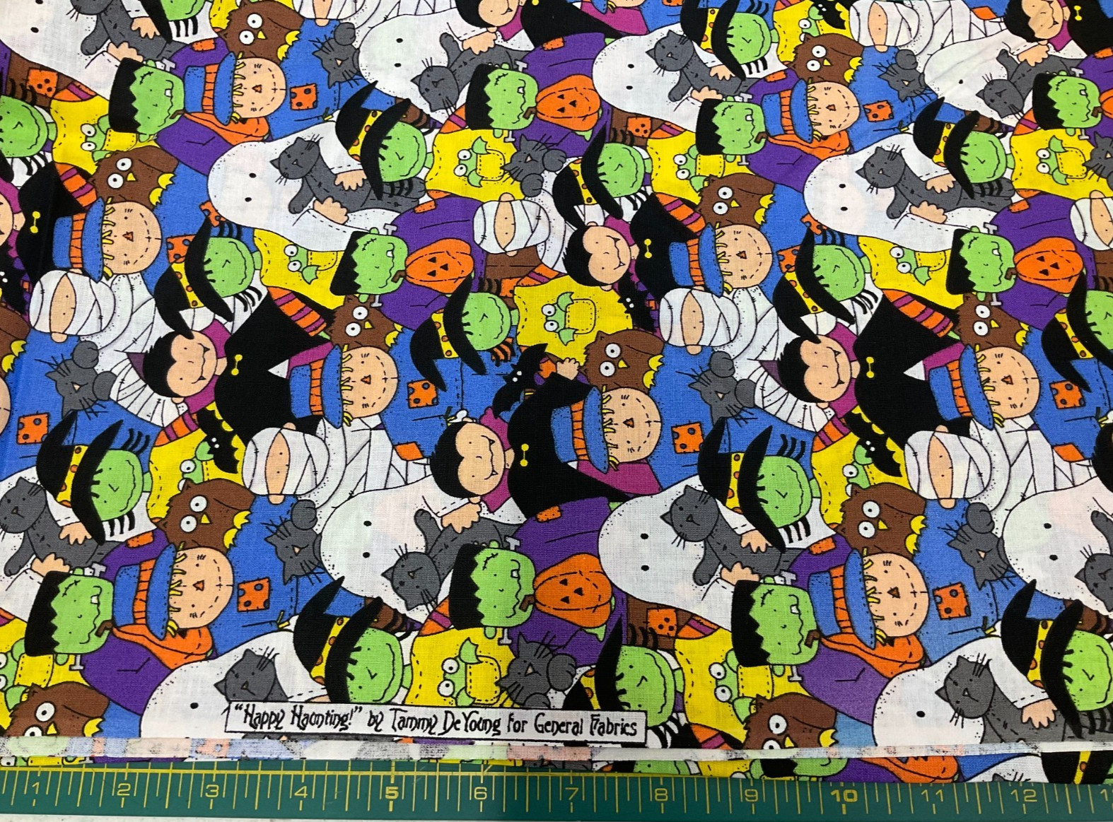 GENERAL FABRIC – HAPPY HAUNTING BY TAMMY DeYOUNG- BY THE YARD