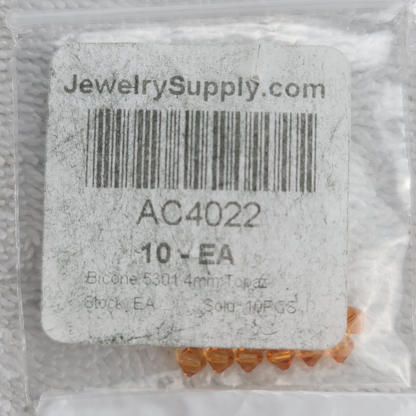 Swarovski Crystal Bead Lot Topaz Copper Bronze Bicone Pearl/Mixed Qty 5301 5810