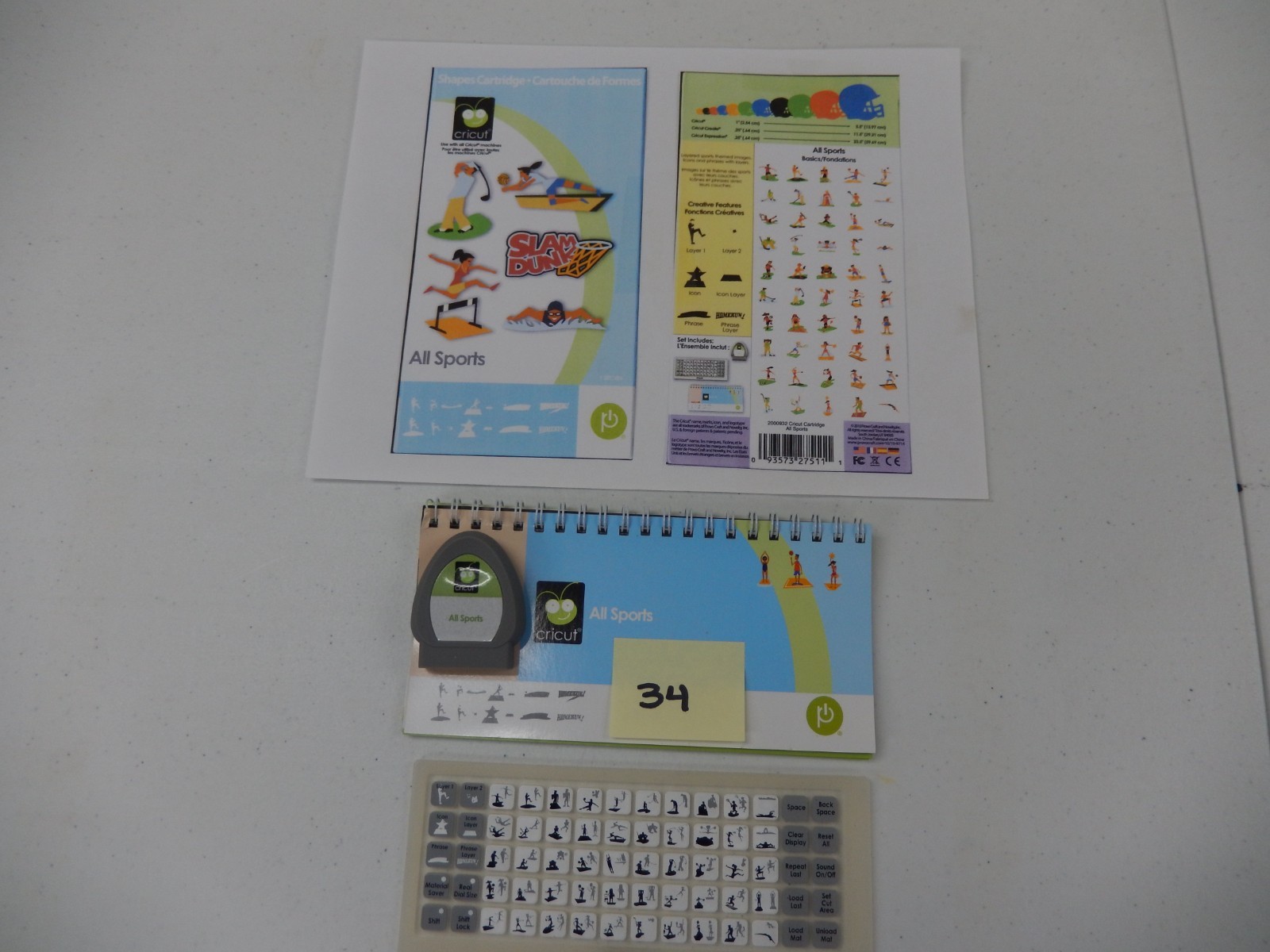 Cricut Cartridge, Overlay and Book YOU PICK Title Link Status Unknown (See Desc)