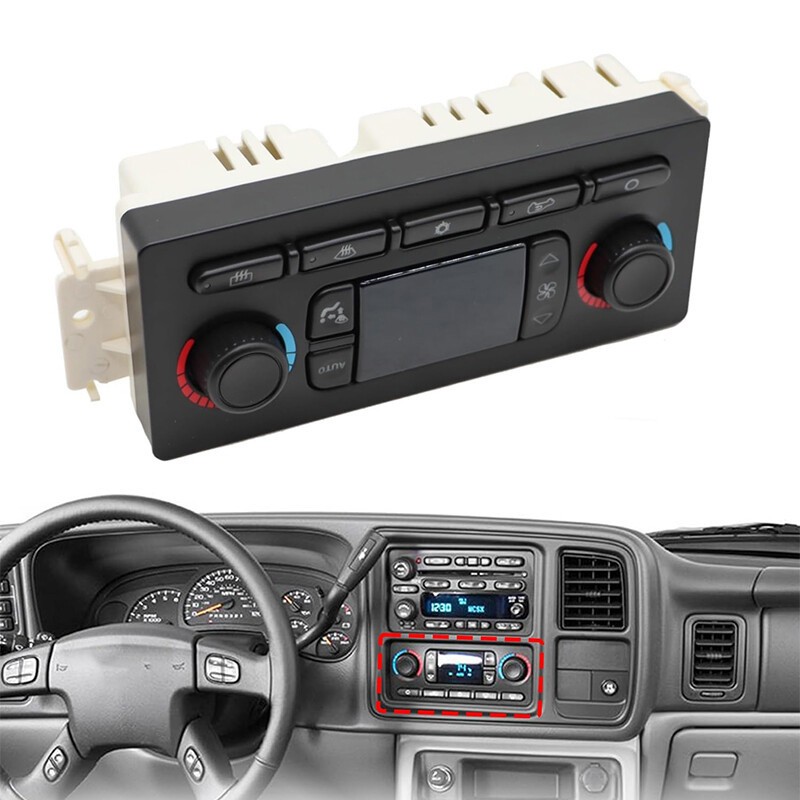 A/C Heater Climate Control Module Panel Switch 599-211XD For Chevy GMC Silverado