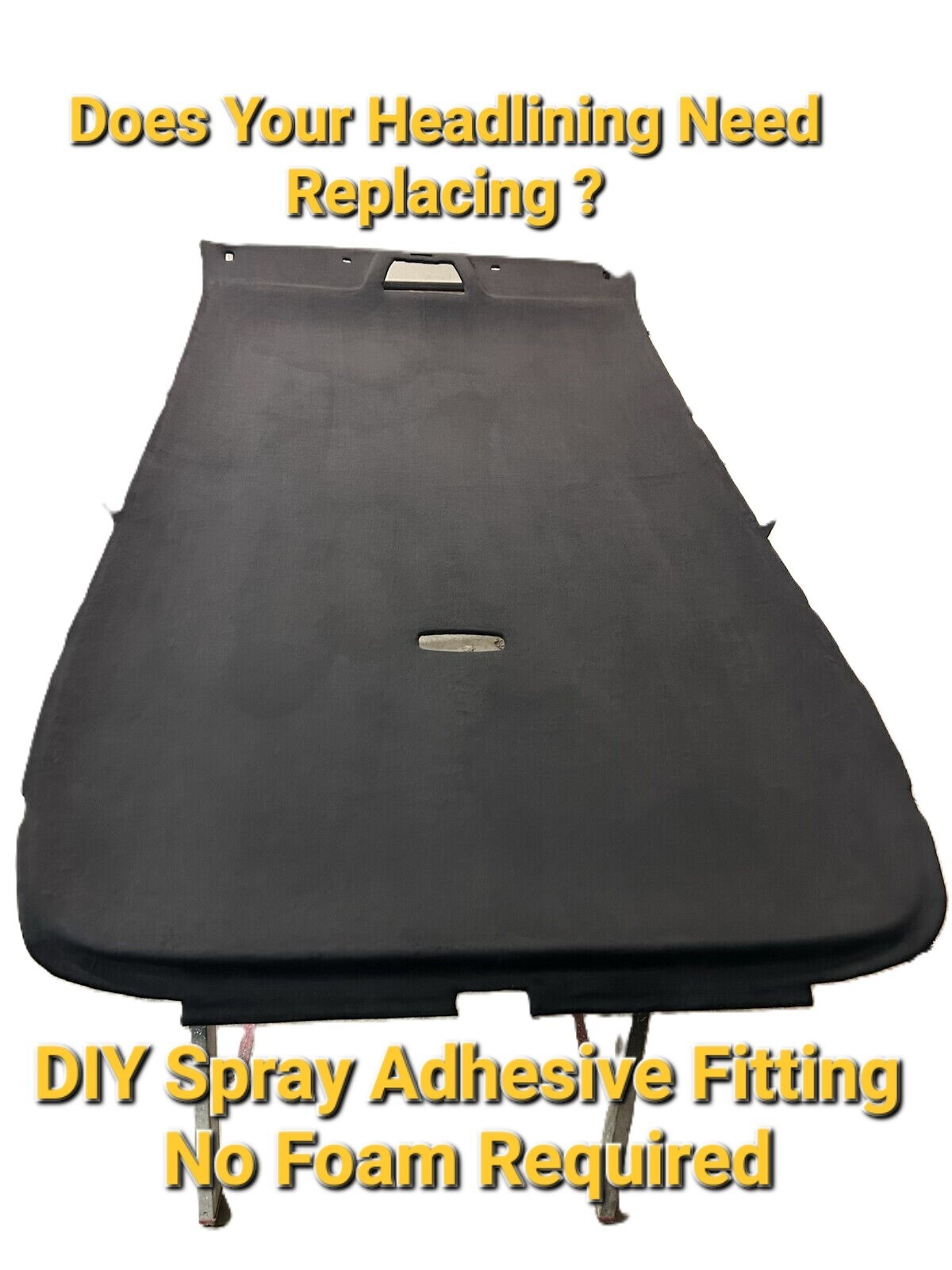 Black Headlining Material Stretch Suede Fabric for Car Auto Headliner & Trim