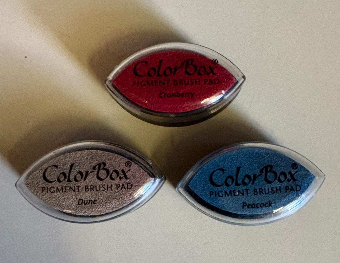 38 Assorted Rubber Stamps With 4 None Cubes, 3 Color Box Ink Cubes. **See Pics