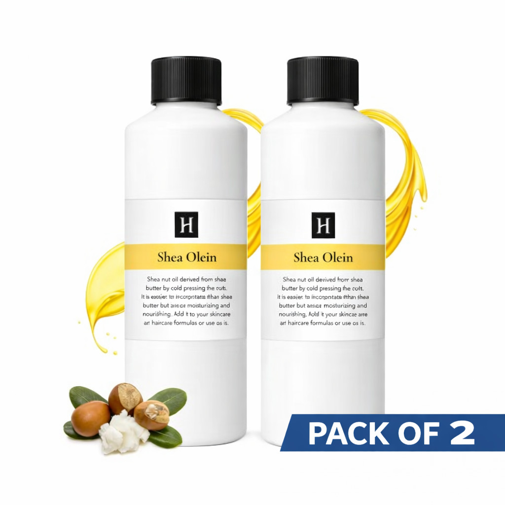 HalalEveryDay Shea Olein 100% Pure Natural Shea Oil 16oz Bottle Pack of 2